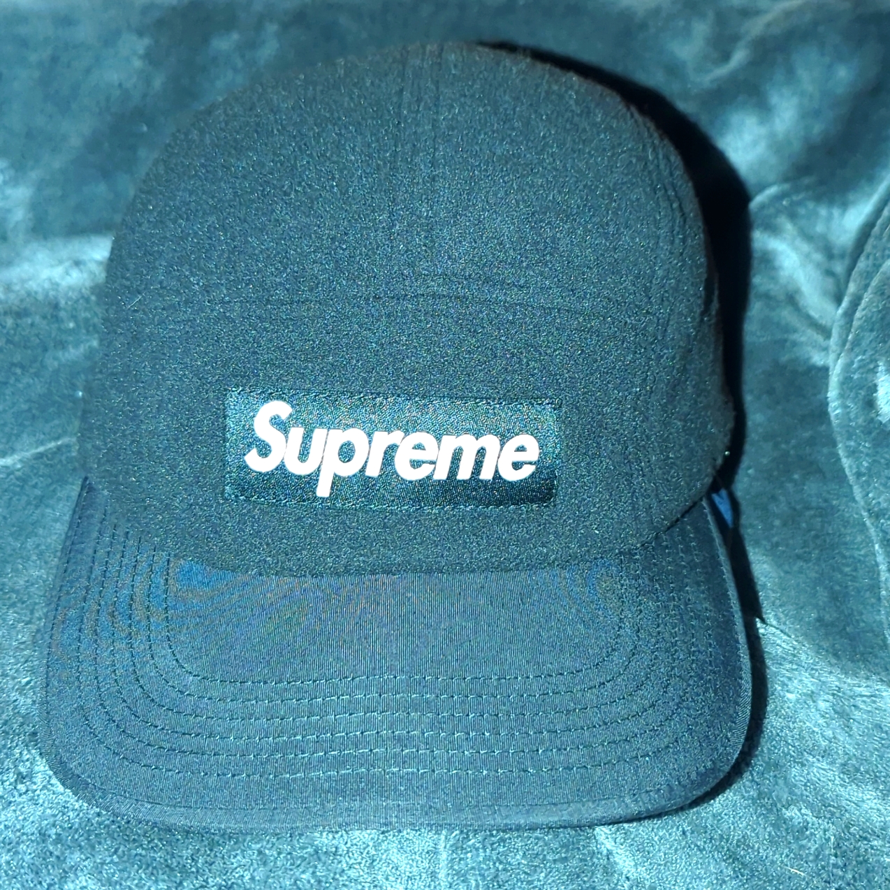 Supreme Cap. Black With Supreme Label. M